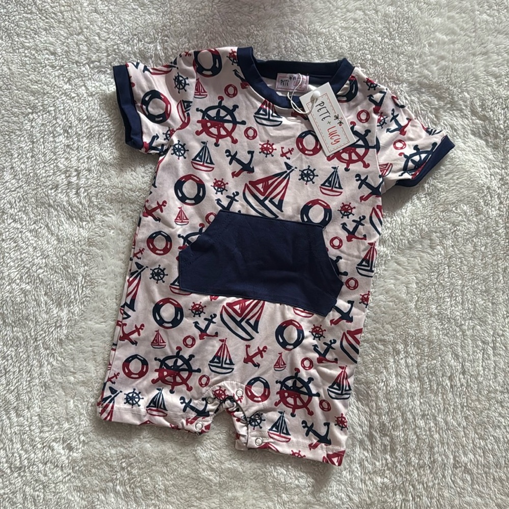 Boys Anchors Outfit
